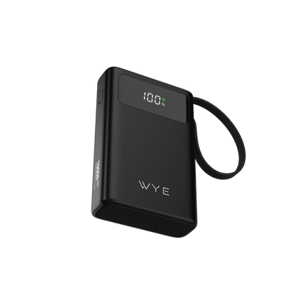 30W 10K Power Bank with build-in cable & LED Display