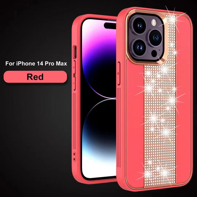 iPhone 15 Plus Diamond Strip Back Case