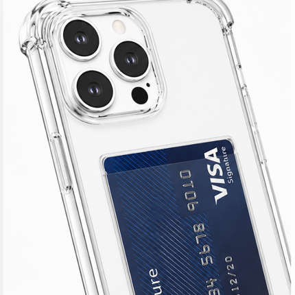 iPhone 16 Clear Card Slot Case