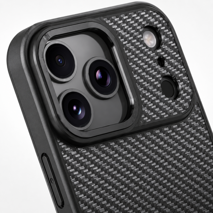 iPhone 17 Pro Max Carbon Design KickStand Case