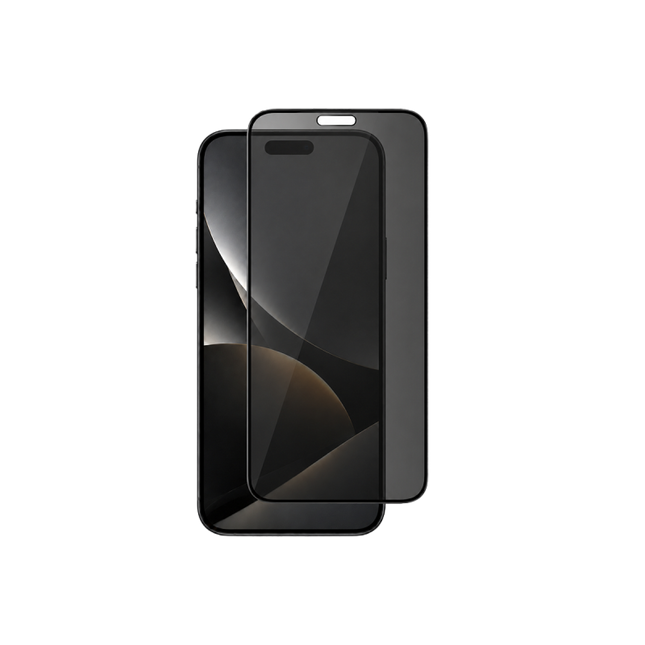 iPhone 17/16 Pro 6D Privacy Tempered Glass