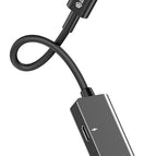 Lightning to 3.5mm & Lightning Female Port