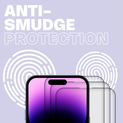 iPhone Screen Protector - 6D Tempered Glass Edge to Edge - Full Coverage - Crystal Clear, Scratch-Resistant, Easy Installation