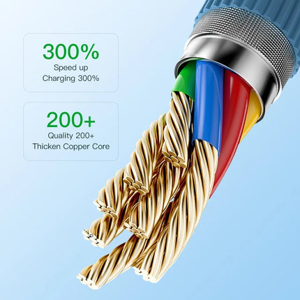 66W 3-IN-1 Charging Cable 1.2m (12 Months Warranty)
