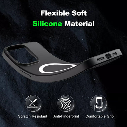 Soft Silicone MagSafe Case for iPhone 11/12/13/14/15 - Row