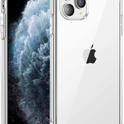 iPhone 11 Pro Max Case Clear Shockproof [Free 6D Tempered Glass Screen Protector] — Military-Grade Drop Protection TPU Cover for Apple iPhone 11 Pro Max 6.5-Inch 2019