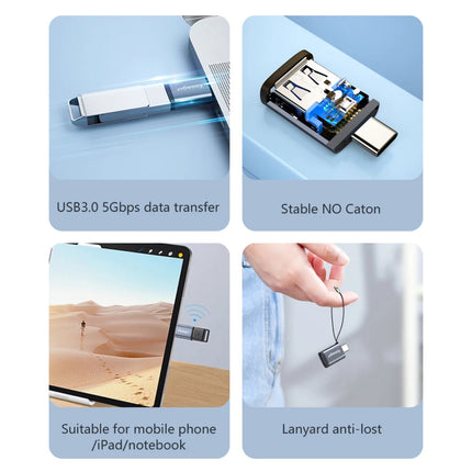 USB-C to USB-A Expansion OTG Adapter (12 Months Warranty)
