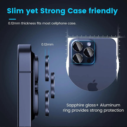 3D Camera Lens Protector for iPhone