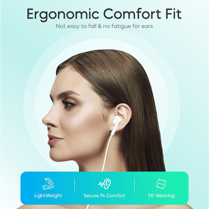8-Pin Stereo Wired Earphones for iPhone (12 Months Warranty)