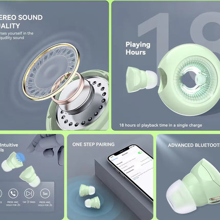 Necklace Soft Touch True Wireless Earbuds (12 Months Warranty)