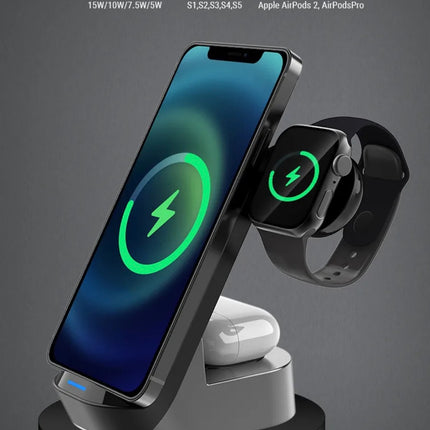 25W 3-in-1 Wireless Charging Stand (12 Months Warranty)