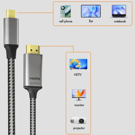 USB-C to HDMI Cable 1.8m (12 Months Warranty)