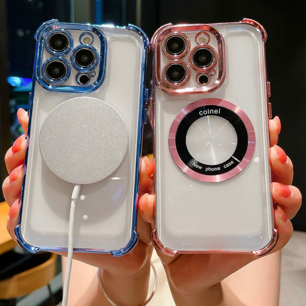 Crystal Edge MagSafe Case for iPhone 11/12/13/14/15 - Row