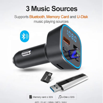 In-Car FM/Bluetooth MP3 & In-Car Charger (12 Months Warranty)