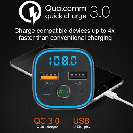 In-Car FM/Bluetooth MP3 & In-Car Charger (12 Months Warranty)