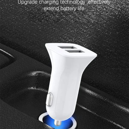 In-Car Dual USB-A Port Charger (12 Months Warranty)