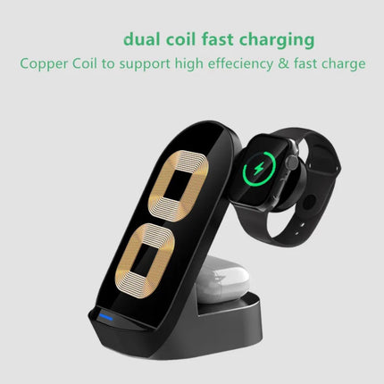 25W 3-in-1 Wireless Charging Stand (12 Months Warranty)