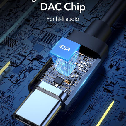 USB-C to USB-C & 3.5mm Adapter (12 Months Warranty)