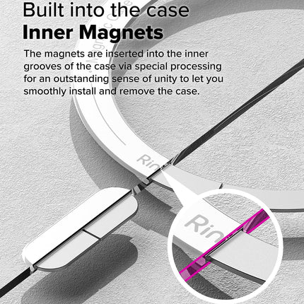 Fusion Magnetic for Samsung Galaxy S25 Plus Case, MagSafe Compatible Clear Shockproof Military Grade Drop Protection TPU Bumper Cover Anti-Yellow + FREE 6D Tempered Glass Screen Protector