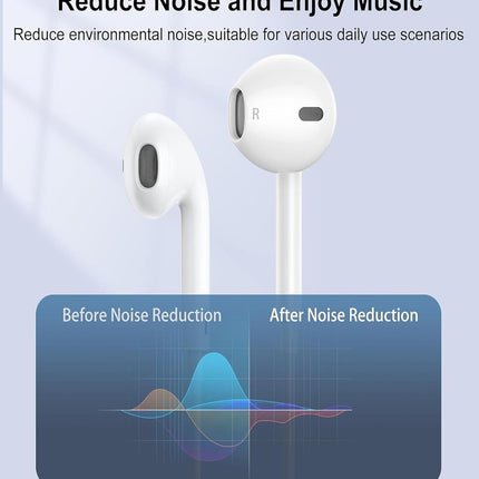 8-Pin Stereo Wired Earphones for iPhone (12 Months Warranty)
