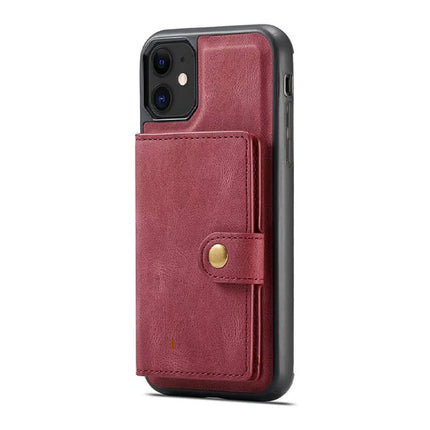 Back Case with Detachable Wallet for iPhone 11/12/13/14/15 - Row
