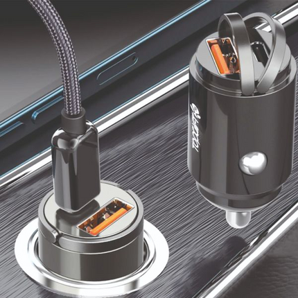 20W In-Car USB-A & USB-C Compact PD Charger (12 Months Warranty)