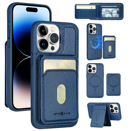 Wallet MagSafe Detachable Card Slot Case for iPhone 12/13/14/15 - Row