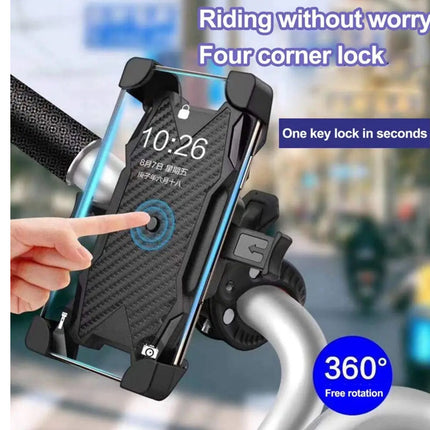 Universal Adjustable On-Bike Phone Mount (12 Months Warranty)