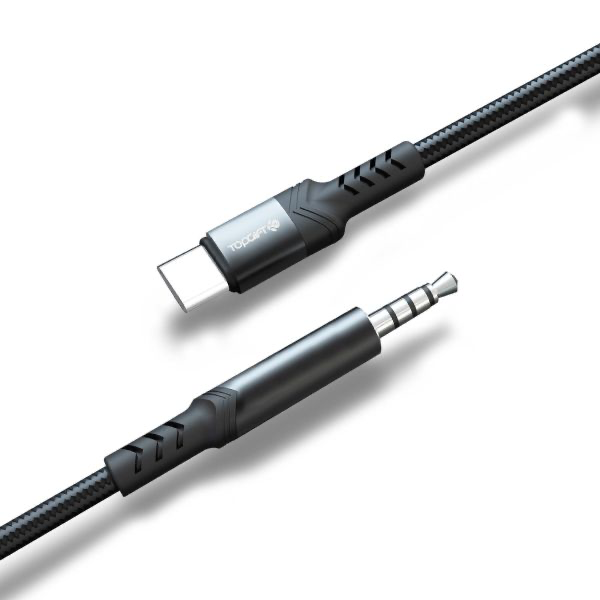 USB-C Silicone Nylon Audio Cable (12 Months Warranty)