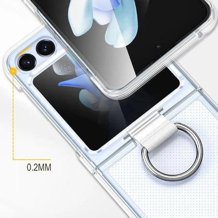 Buckle Strap Back Case for Samsung Z Flip