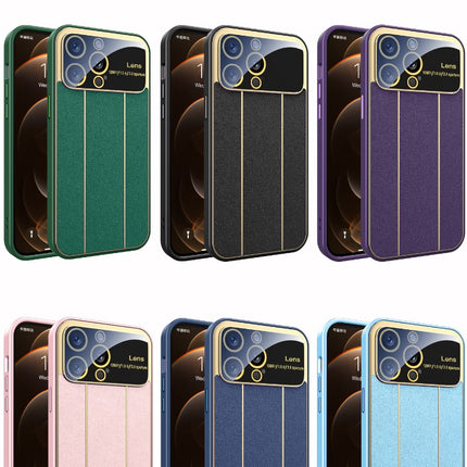Built-in Lens Protector TPU Case  for iPhone 11/12/13/14/15 - Row