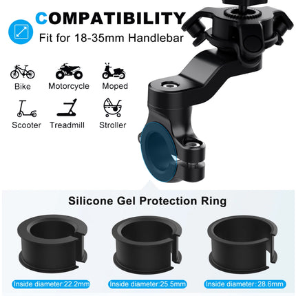 Bike Handle Auto Clip Phone Holder (12 Months Warranty)