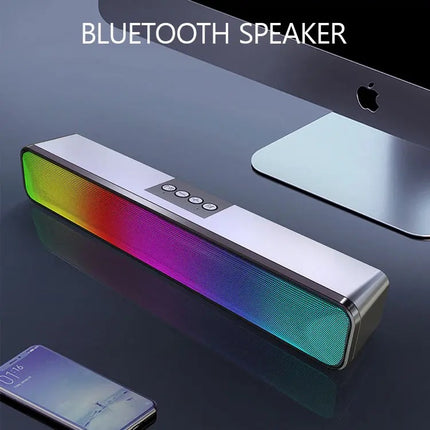 RGB Light Deep Bass Wireless Portable Speaker (12 Months Warranty)