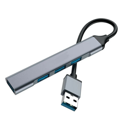 3.0 (5 Gbps) Ultra Slim Multi USB Hub with USB-A Connector 10 Times Faster than USB 2.0 (12 Months Warranty)