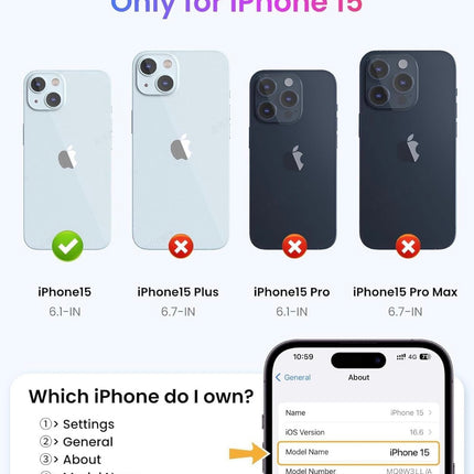 iPhone 15 Wallet Heart Shiny Glitter Case with Card Holder + Free 6D Tempered Glass