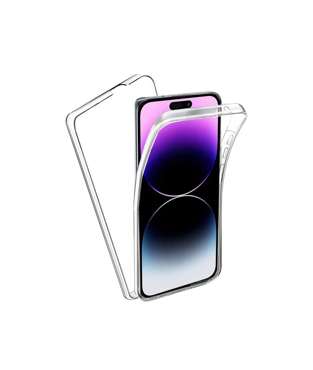 360° Front and Back Case for iPhone 14 Pro Max Full Complete Protection Cover + FREE 6D Tempered Glass Screen Protector – Shockproof Full Body Case