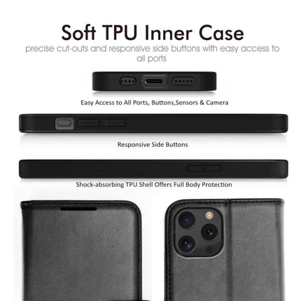 iPhone Wallet PU Leather Case