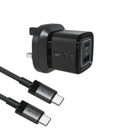 25W Single USB-C GaN III Charging Kit with USB-C to USB-C Cable