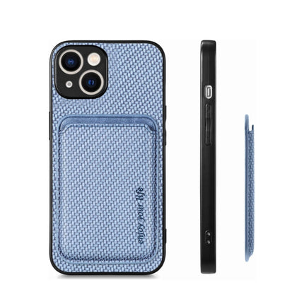 iPhone 13 Magnetic Card Slot Case with Wallet Holder + FREE 6D Tempered Glass Screen Protector – Shockproof Slim Protective Cover