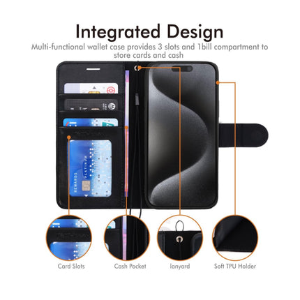 iPhone Wallet PU Leather Case