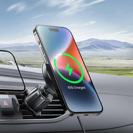 15W In-Car Wireless Charging AirVent Holder