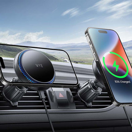 15W In-Car Wireless Charging AirVent Holder