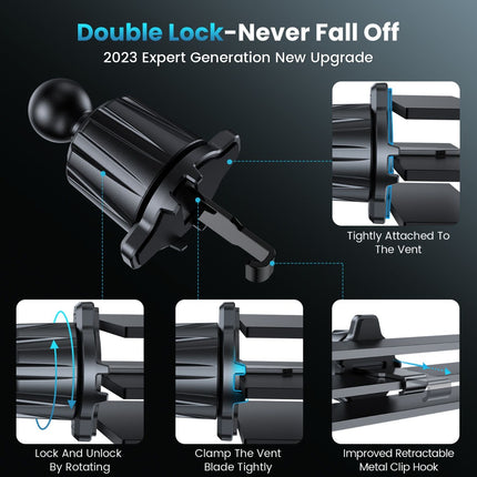 15W In-Car Wireless Charging AirVent Holder