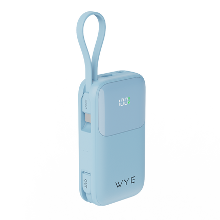 Fast Charging Power Bank with Built-in Cables 10k mAh (2 Years Warranty)