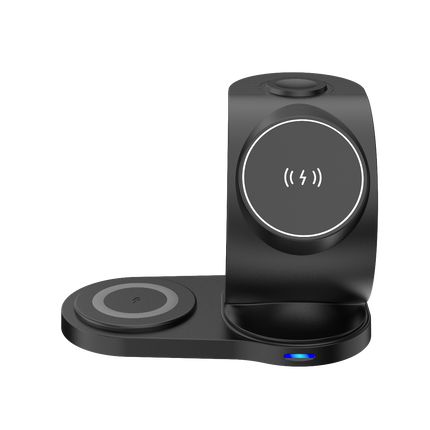 3-IN-1 Magnetic Wireless Fast Charging Station (12-Months Warranty)