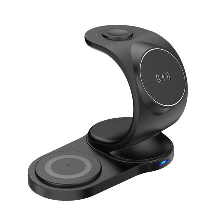 3-IN-1 Magnetic Wireless Fast Charging Station (12-Months Warranty)