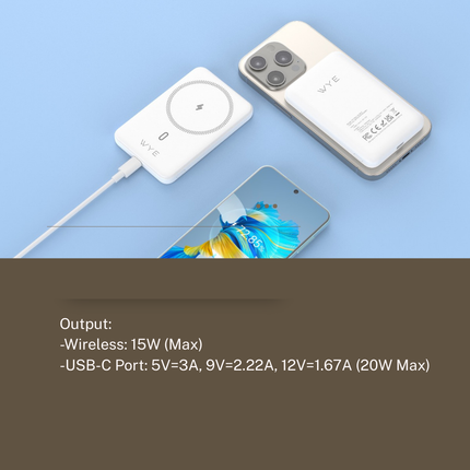 Slim Magnetic 5K Portable Power Bank