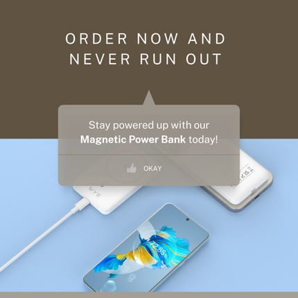 Slim Magnetic 5K Portable Power Bank