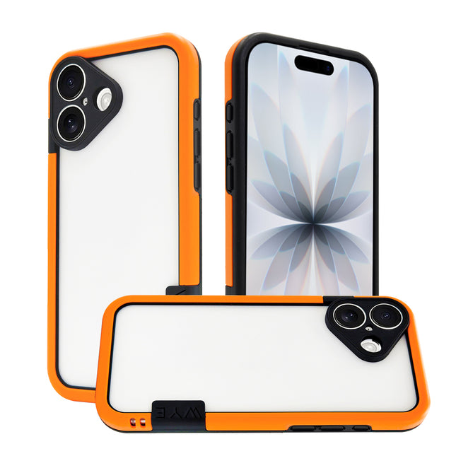 iPhone 17 Premium Shockproof Bumper Case + 1 Pack Tempered Glass Screen Protector (Kit)