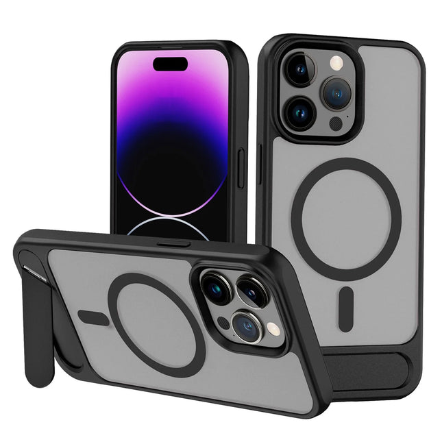 Magsafe Case With Built-In KickStand for iPhone 11/12/13/14/15 - Row